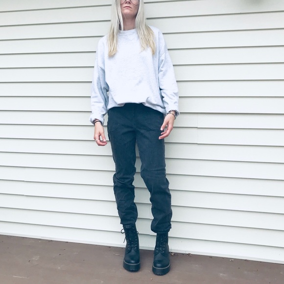 Vintage Pants - • the vtg elastic waist denim